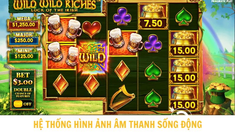 Hệ thống hình ảnh sắc nét & âm thanh cực bắt tai