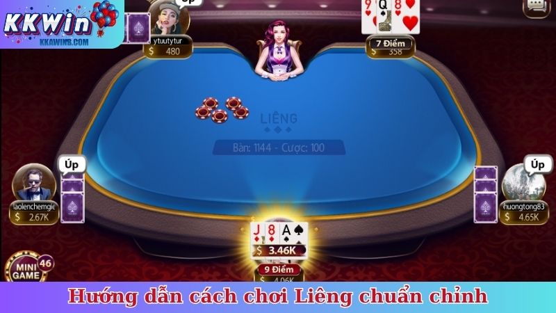 Hướng dẫn cách chơi Liêng chuẩn chỉnh